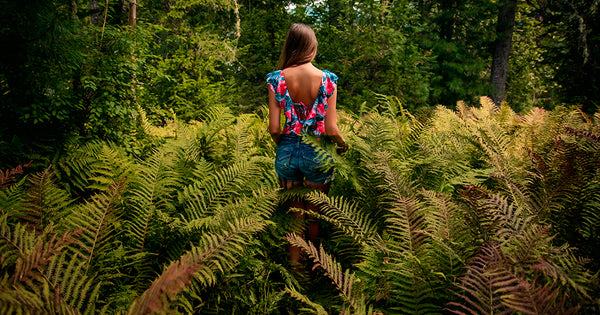 Botanical Oracle: Fern, Athyrium filix-femina